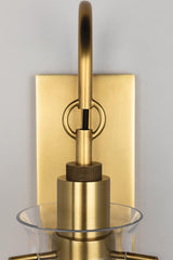 Lighting - Wall Sconce Ivy 1 Light Wall Sconce // Aged Brass 