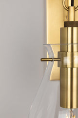 Lighting - Wall Sconce Ivy 1 Light Wall Sconce // Aged Brass 