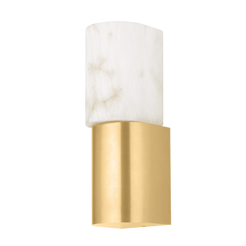 Lighting - Wall Sconce Jamesport 1 Light Wall Sconce // Aged Brass 