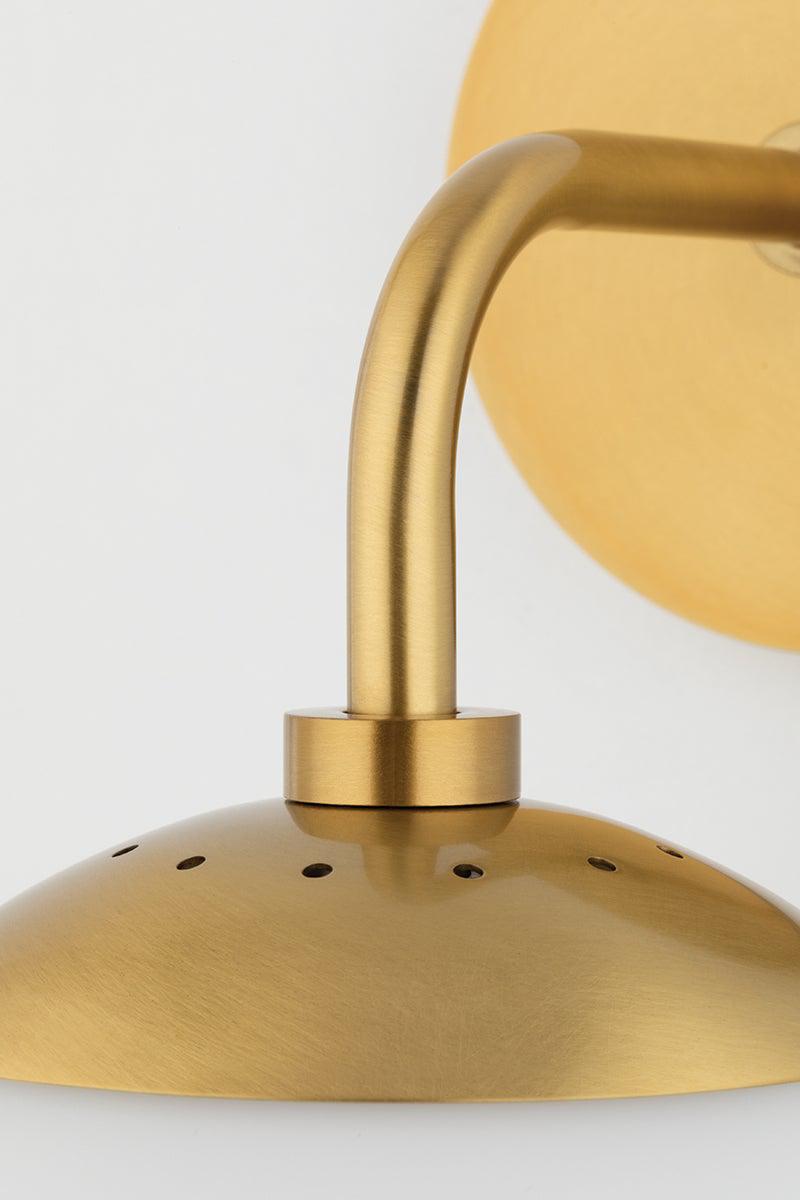 Lighting - Wall Sconce Jane 1 Light Wall Sconce // Aged Brass 