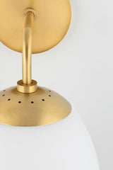 Lighting - Wall Sconce Jane 1 Light Wall Sconce // Aged Brass 