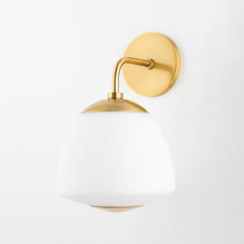 Lighting - Wall Sconce Jane 1 Light Wall Sconce // Aged Brass 