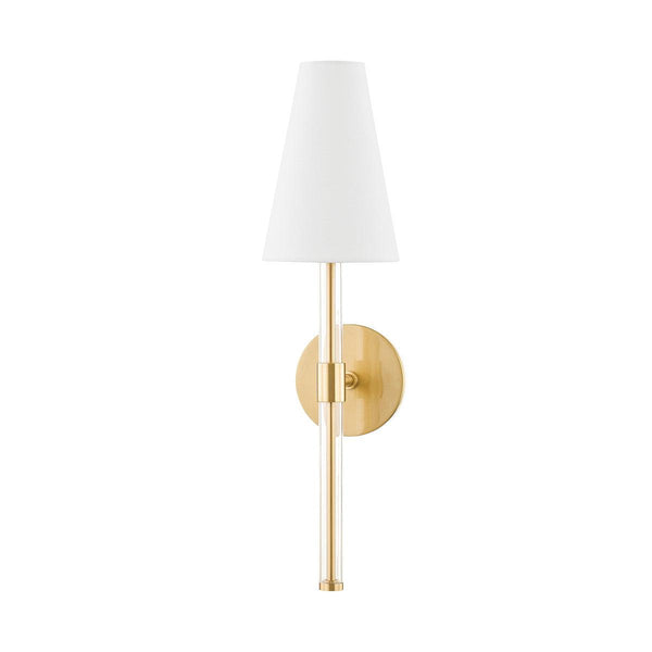 Lighting - Wall Sconce Janelle 1 Light Wall Sconce // Aged Brass 