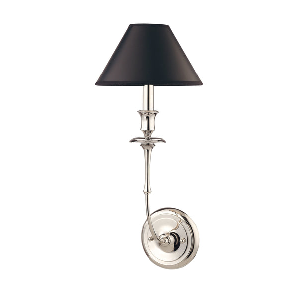 Lighting - Wall Sconce Jasper 1 Light Wall Sconce // Polished Nickel 