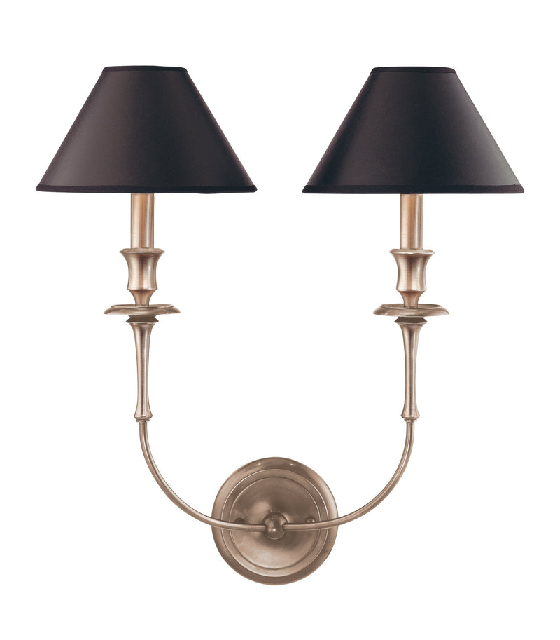 Lighting - Wall Sconce Jasper 2 Light Wall Sconce // Antique Nickel 