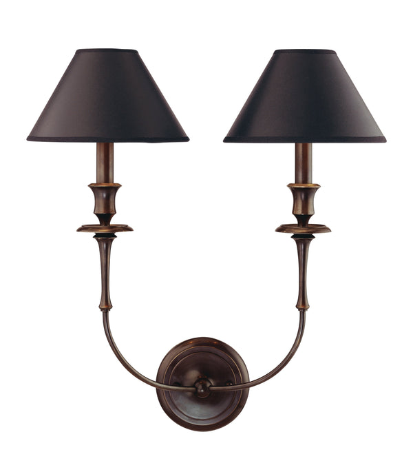 Lighting - Wall Sconce Jasper 2 Light Wall Sconce // Old Bronze 