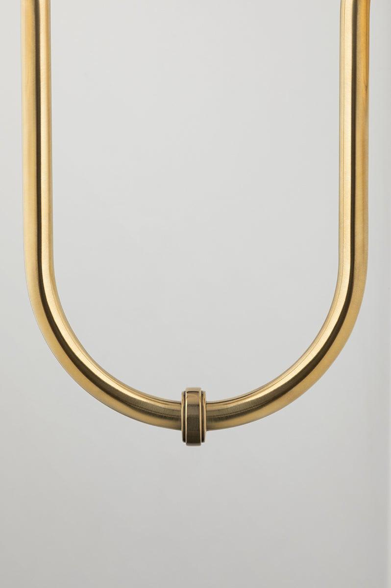 Lighting - Wall Sconce Jericho 1 Light Wall Sconce // Aged Brass 