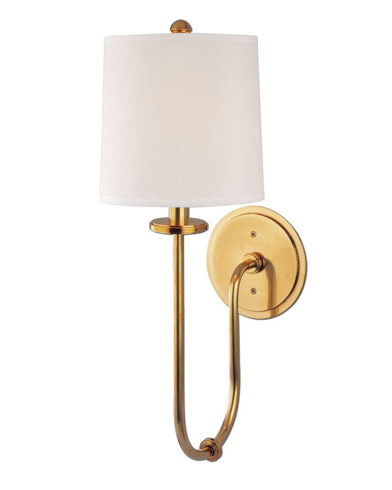 Lighting - Wall Sconce Jericho 1 Light Wall Sconce // Aged Brass 