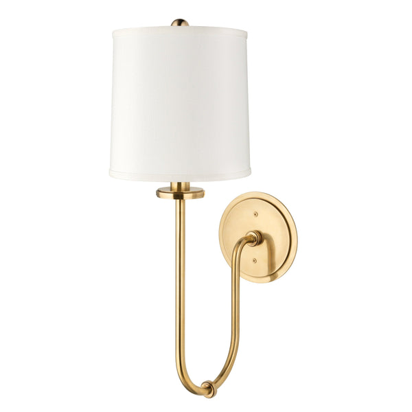 Lighting - Wall Sconce Jericho 1 Light Wall Sconce // Aged Brass 