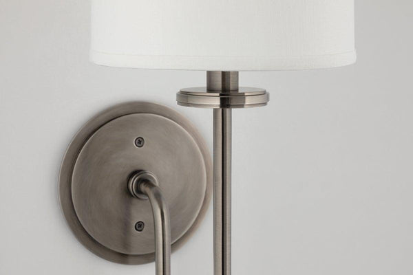 Lighting - Wall Sconce Jericho 1 Light Wall Sconce // Historic Nickel 