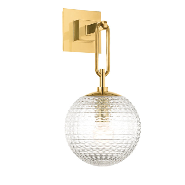 Lighting - Wall Sconce Jewett 1 Light Wall Sconce // Aged Brass 