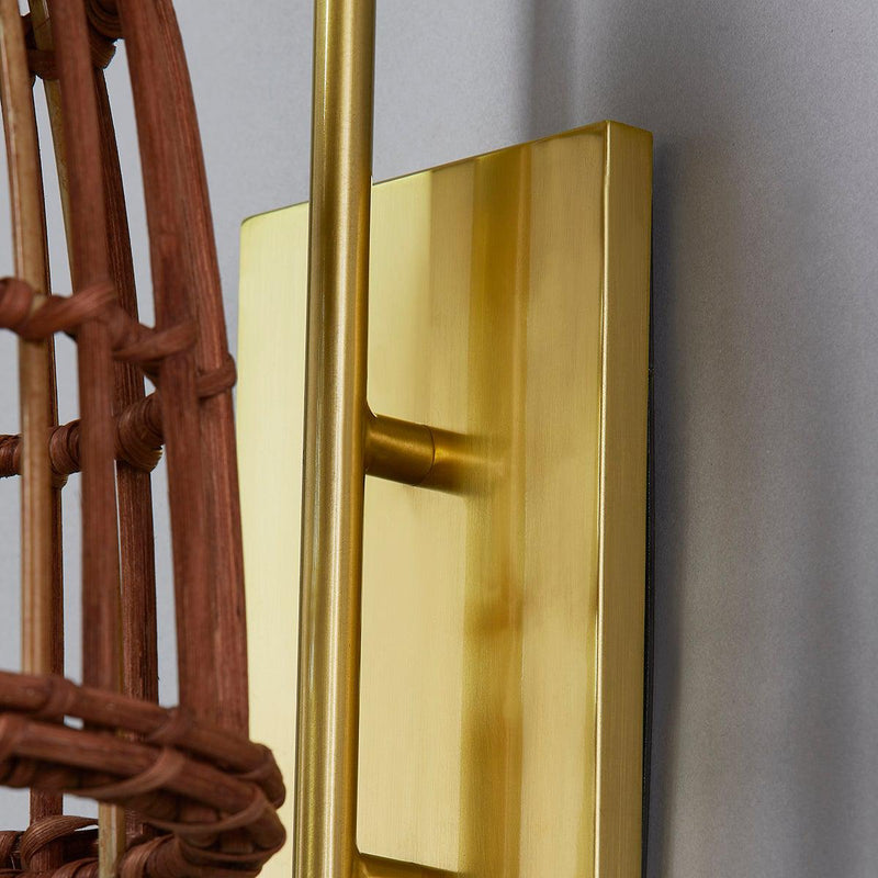 Lighting - Wall Sconce Jordan 1 Light Wall Sconce // Aged Brass 