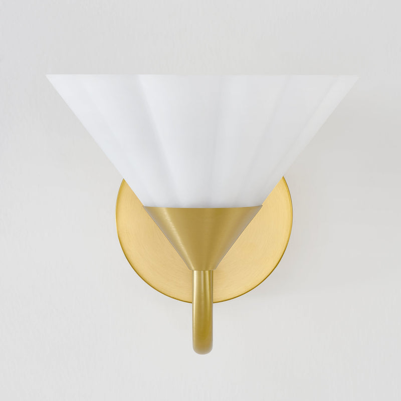 Lighting - Wall Sconce Kelsey 1 Light Wall Sconce // Aged Brass 