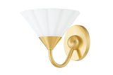 Lighting - Wall Sconce Kelsey 1 Light Wall Sconce // Aged Brass 