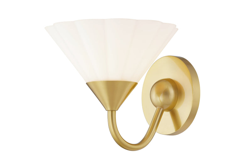 Lighting - Wall Sconce Kelsey 1 Light Wall Sconce // Aged Brass 