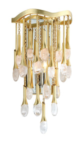 Lighting - Wall Sconce Kiara 1lt Wall Sconce // Gold Leaf 