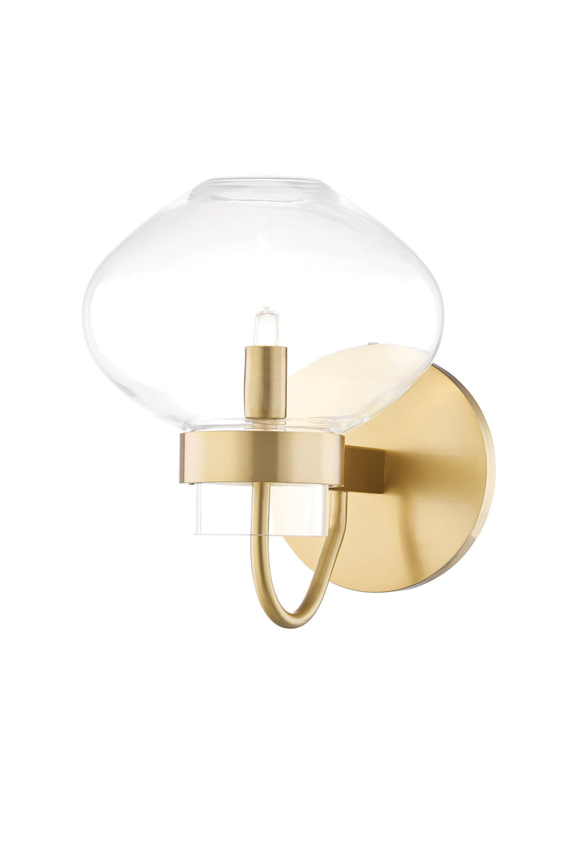 Lighting - Wall Sconce Korey 1 Light Wall Sconce // Aged Brass 