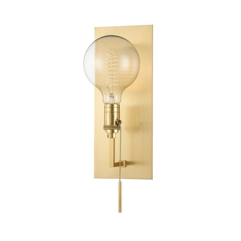 Lighting - Wall Sconce Kramer 1 Light Wall Sconce // Aged Brass 