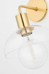 Lighting - Wall Sconce Kyla 1 Light Wall Sconce // Aged Brass 