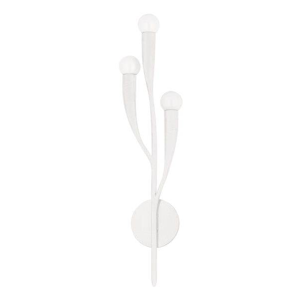 Lighting - Wall Sconce Labra 3 Light Wall Sconce // White Plaster 