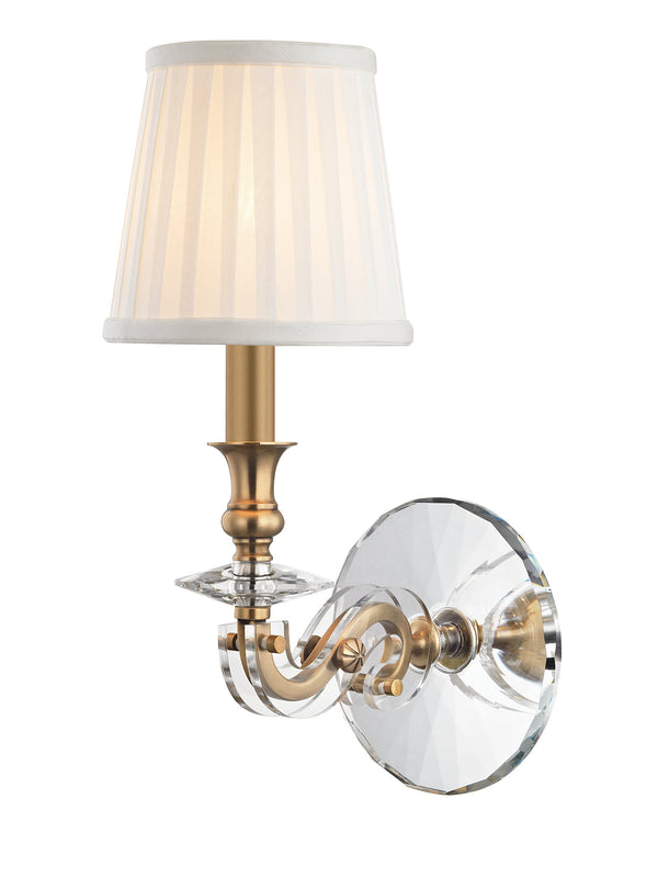 Lighting - Wall Sconce Lapeer 1 Light Wall Sconce // Aged Brass 