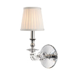 Lighting - Wall Sconce Lapeer 1 Light Wall Sconce // Polished Nickel 