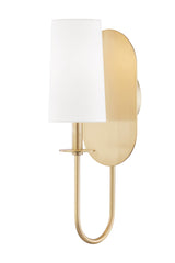 Lighting - Wall Sconce Lara 1 Light Wall Sconce // Aged Brass 