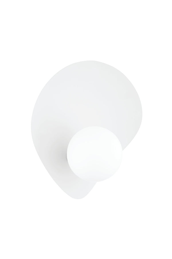 Lighting - Wall Sconce Leni 1 Light Wall Sconce // Textured White 