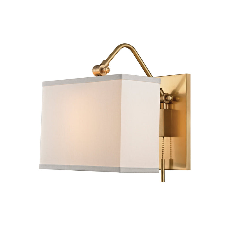 Lighting - Wall Sconce Leyden 1 Light Wall Sconce // Aged Brass 