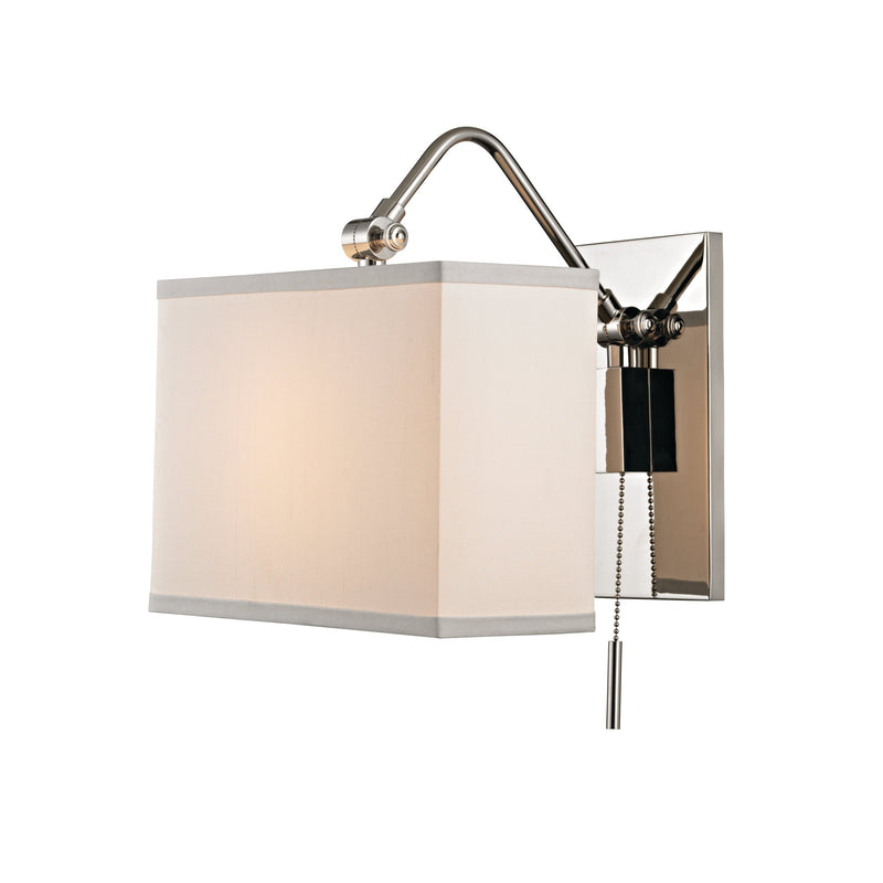 Lighting - Wall Sconce Leyden 1 Light Wall Sconce // Polished Nickel 