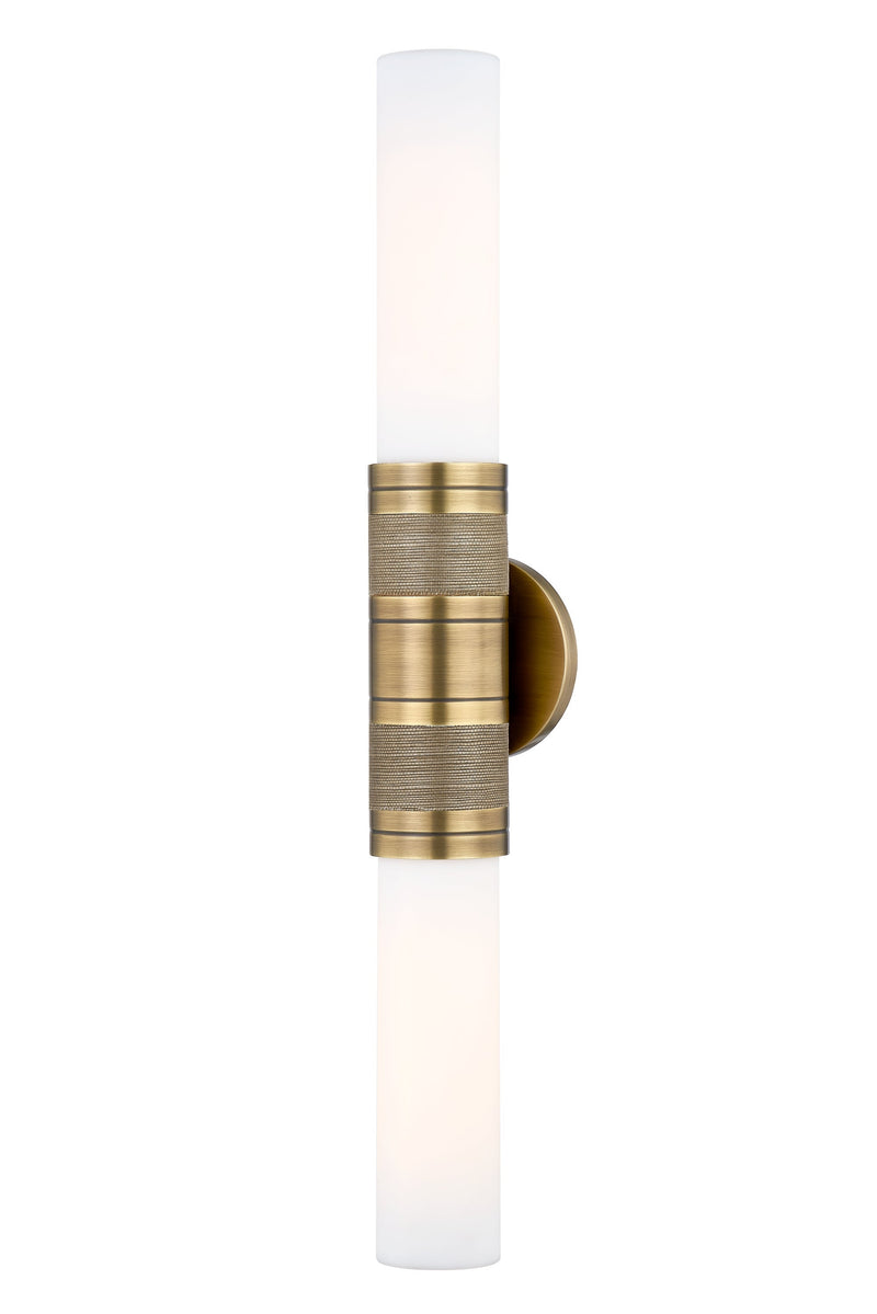 Lighting - Wall Sconce Liam 2 Light Wall Sconce // Patina Brass 