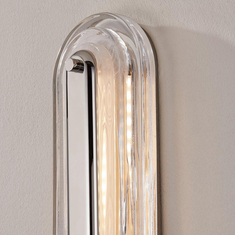 Lighting - Wall Sconce Litton 1 Light Wall Sconce // Polished Nickel // Small 