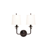 Lighting - Wall Sconce Logan 2 Light Wall Sconce // Old Bronze 