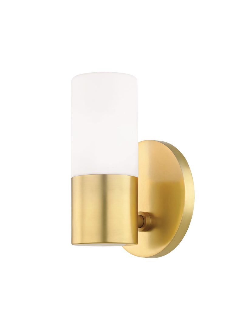 Lighting - Wall Sconce Lola 1 Light Wall Sconce // Aged Brass 