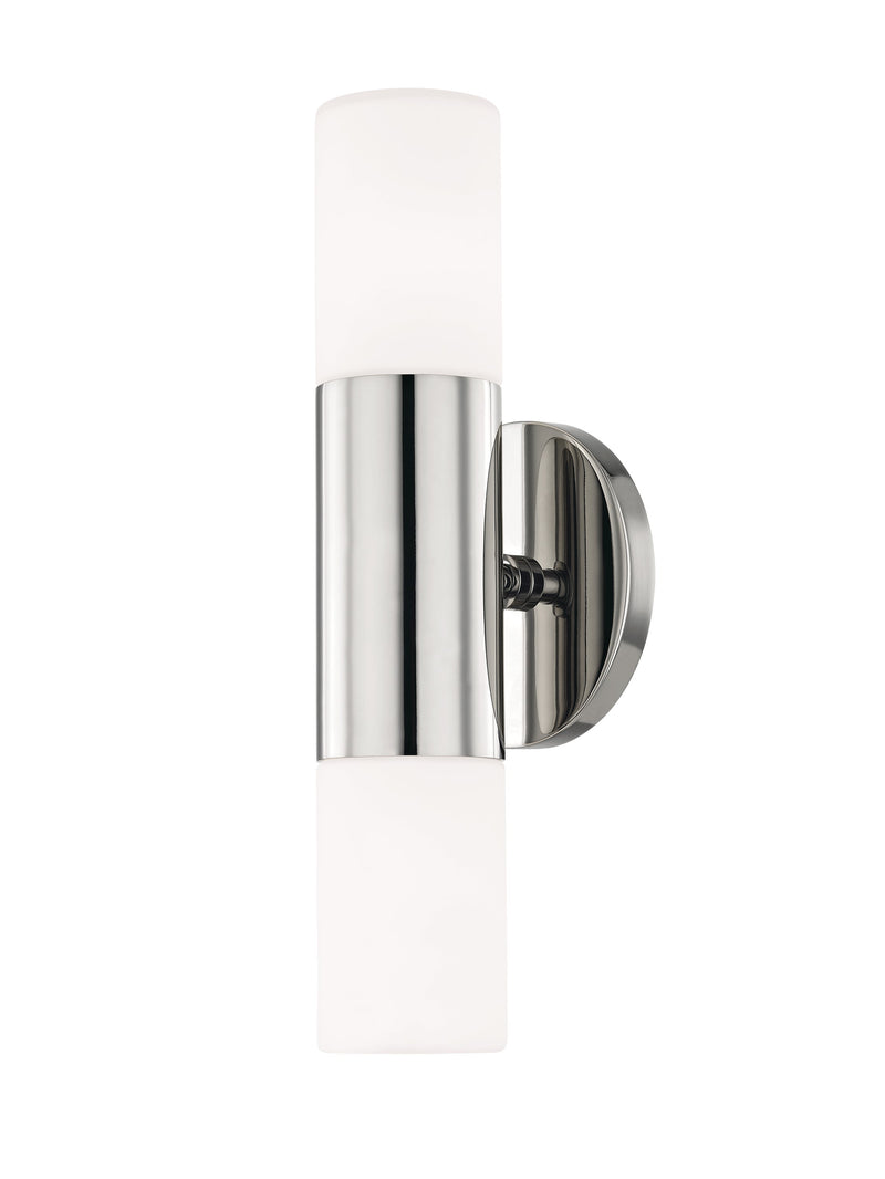 Lighting - Wall Sconce Lola 2 Light Wall Sconce // Polished Nickel 