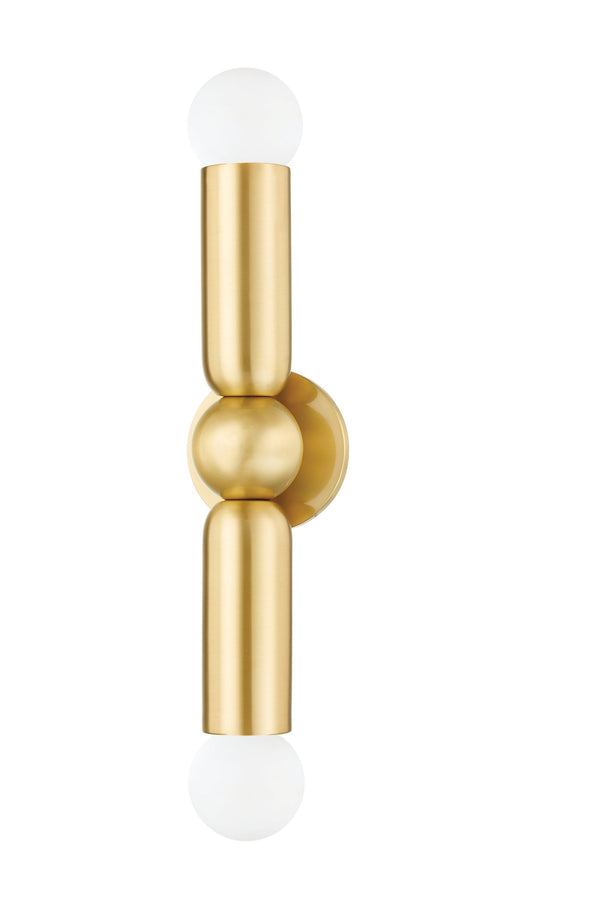 Lighting - Wall Sconce Lolly 2 Light Wall Sconce // Aged Brass 
