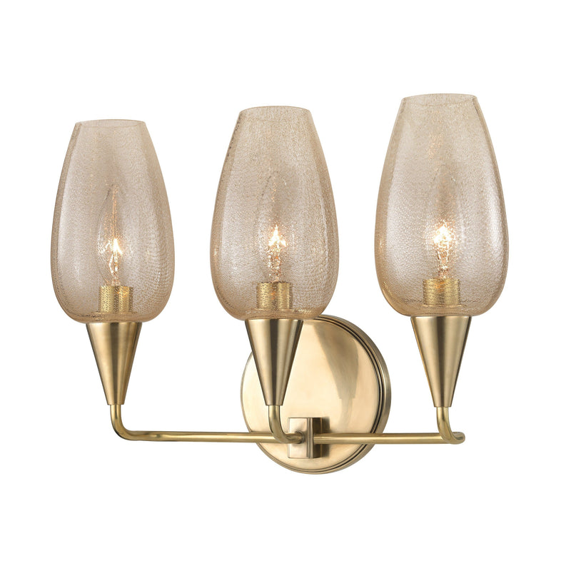 Lighting - Wall Sconce Longmont 3 Light Wall Sconce // Aged Brass 