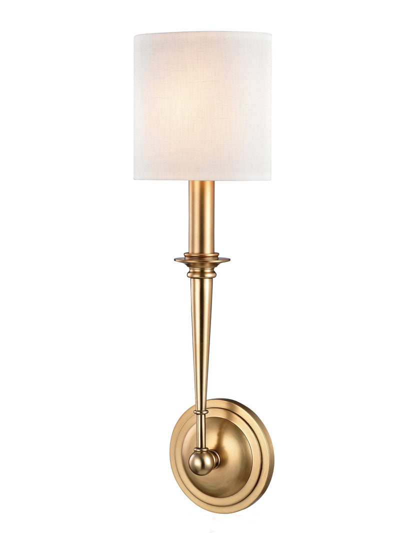 Lighting - Wall Sconce Lourdes 1 Light Wall Sconce // Aged Brass 