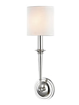 Lighting - Wall Sconce Lourdes 1 Light Wall Sconce // Polished Nickel 