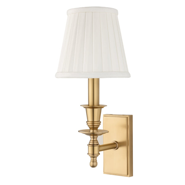 Lighting - Wall Sconce Ludlow 1 Light Wall Sconce // Aged Brass 