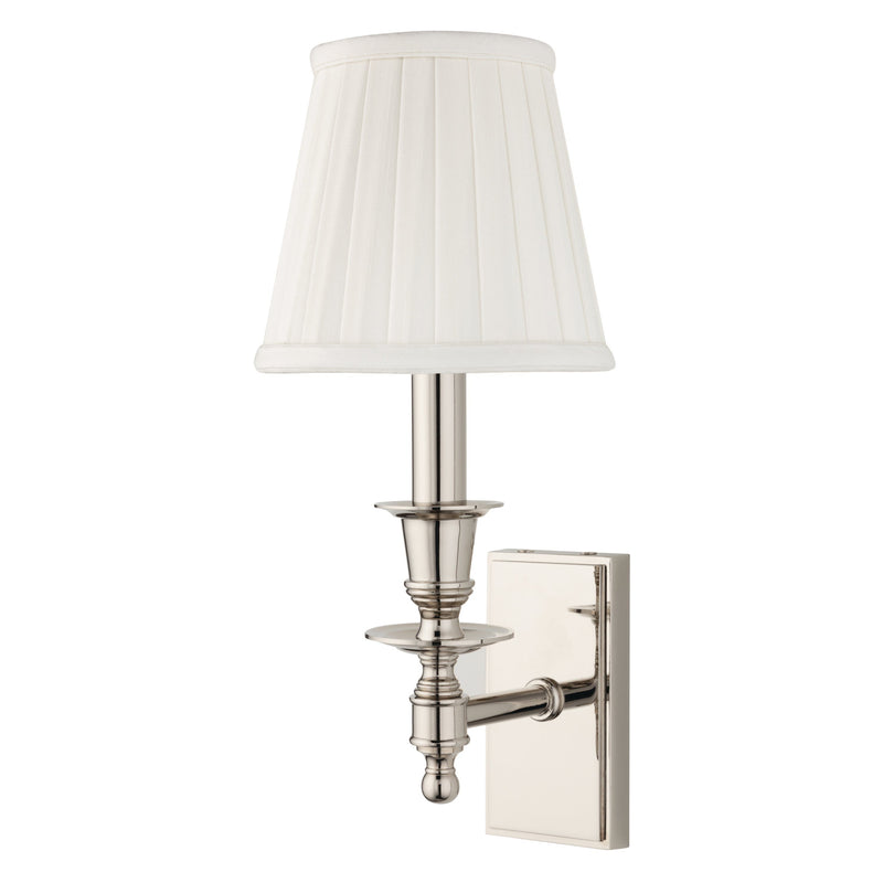 Lighting - Wall Sconce Ludlow 1 Light Wall Sconce // Polished Nickel 