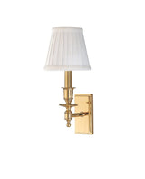 Lighting - Wall Sconce Ludlow 1 Light Wall Sconce // Satin Nickel 