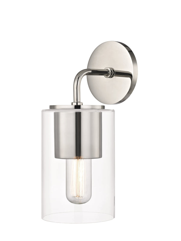 Lighting - Wall Sconce Lula 1 Light Wall Sconce // Polished Nickel 