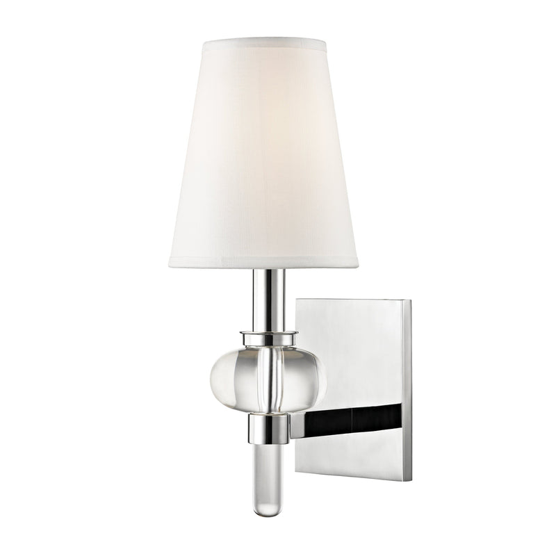 Lighting - Wall Sconce Luna 1 Light Wall Sconce // Polished Chrome 