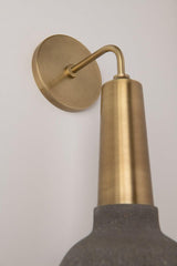 Lighting - Wall Sconce Macy 1 Light Wall Sconce // Aged Brass 