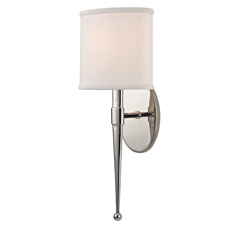 Lighting - Wall Sconce Madison 1 Light Wall Sconce // Polished Nickel 