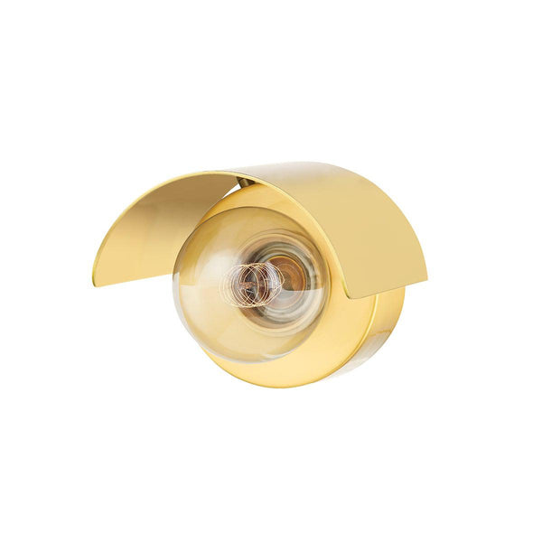 Lighting - Wall Sconce Malia 1 Light Wall Sconce // Aged Brass 