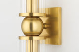 Lighting - Wall Sconce Malone 2 Light Wall Sconce // Aged Brass 