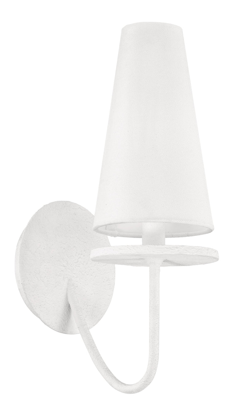 Lighting - Wall Sconce Marcel 1lt Wall Sconce // Gesso White 