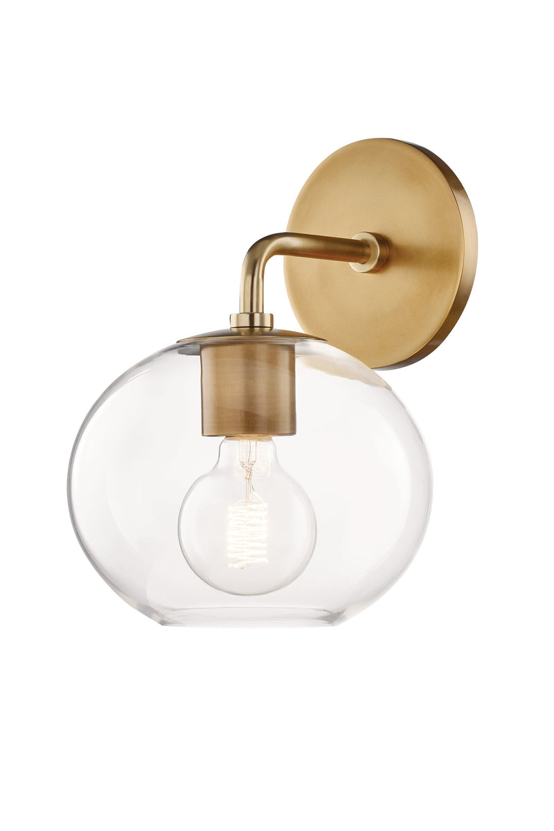 Lighting - Wall Sconce Margot 1 Light Wall Sconce // Aged Brass 